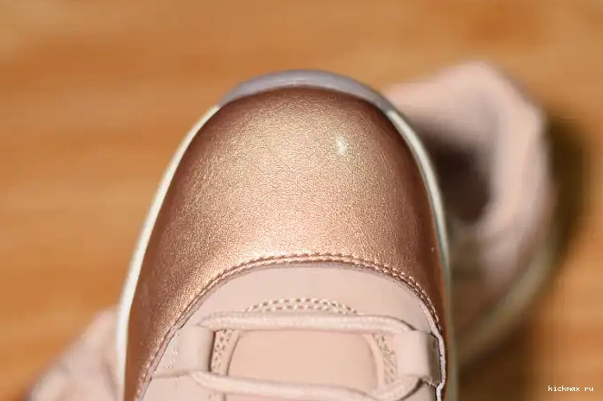 Rep Kickmax Gold 11 Air Jordan GS AH7860-105 Rose Low 0403